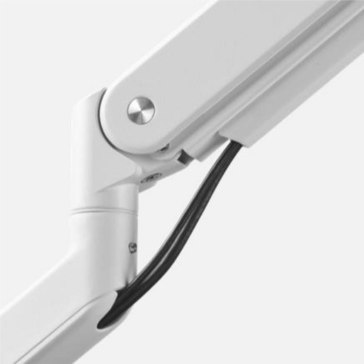 One For All Solid series Dual Monitor Arm (White)