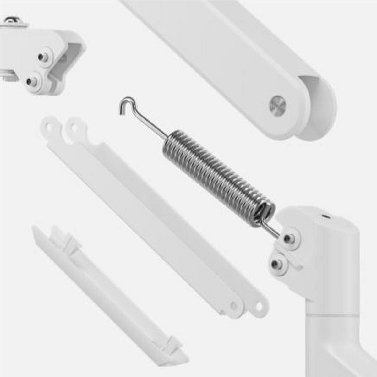 One For All Solid series Dual Monitor Arm (White)