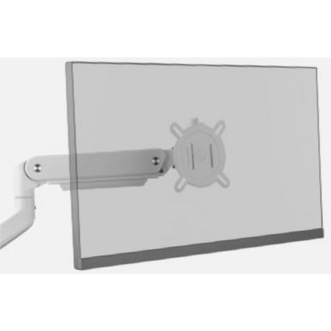 One For All Solid series Dual Monitor Arm (White)