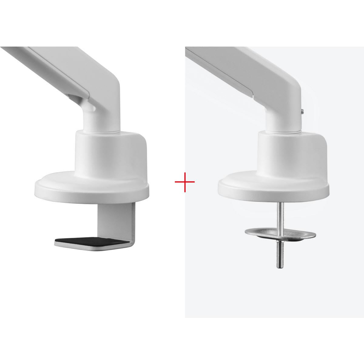 One For All Solid Series Single Monitor Arm (White)