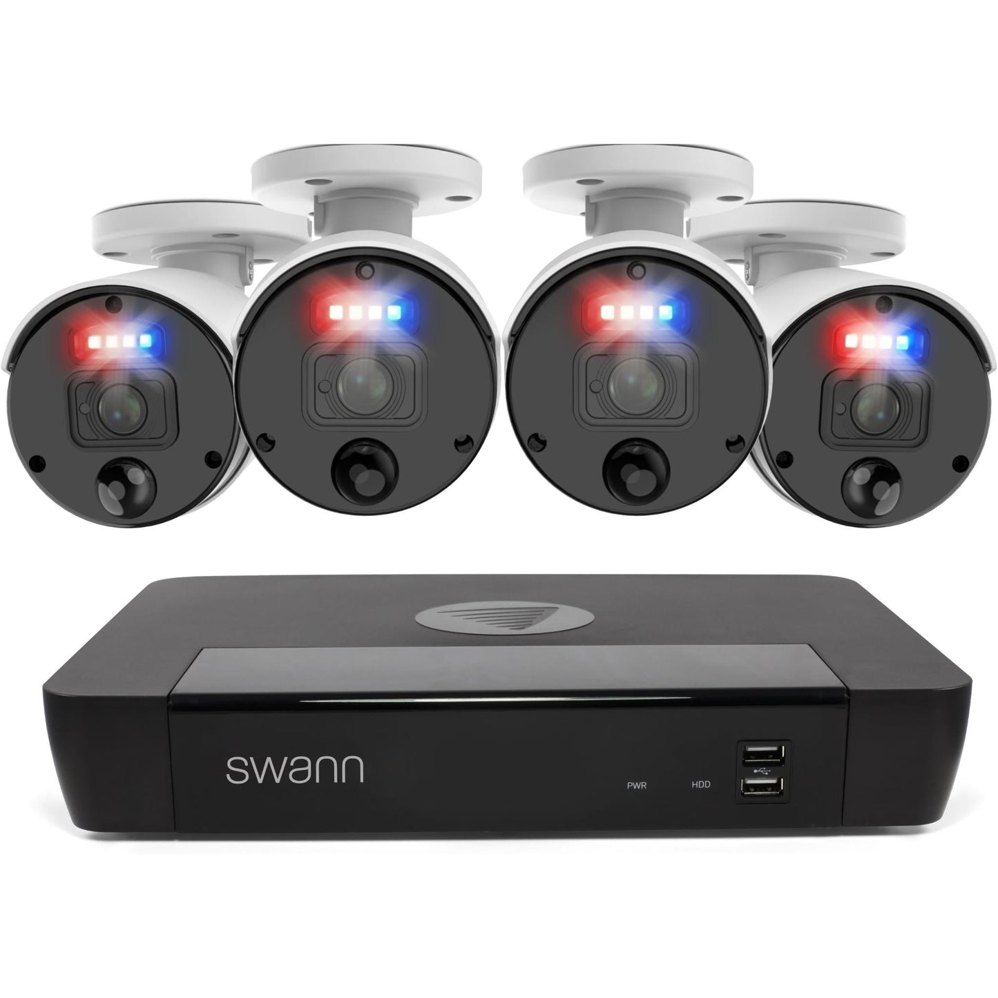 Swann 4K Master Series NVR Security Camera Kit (4 Pack)