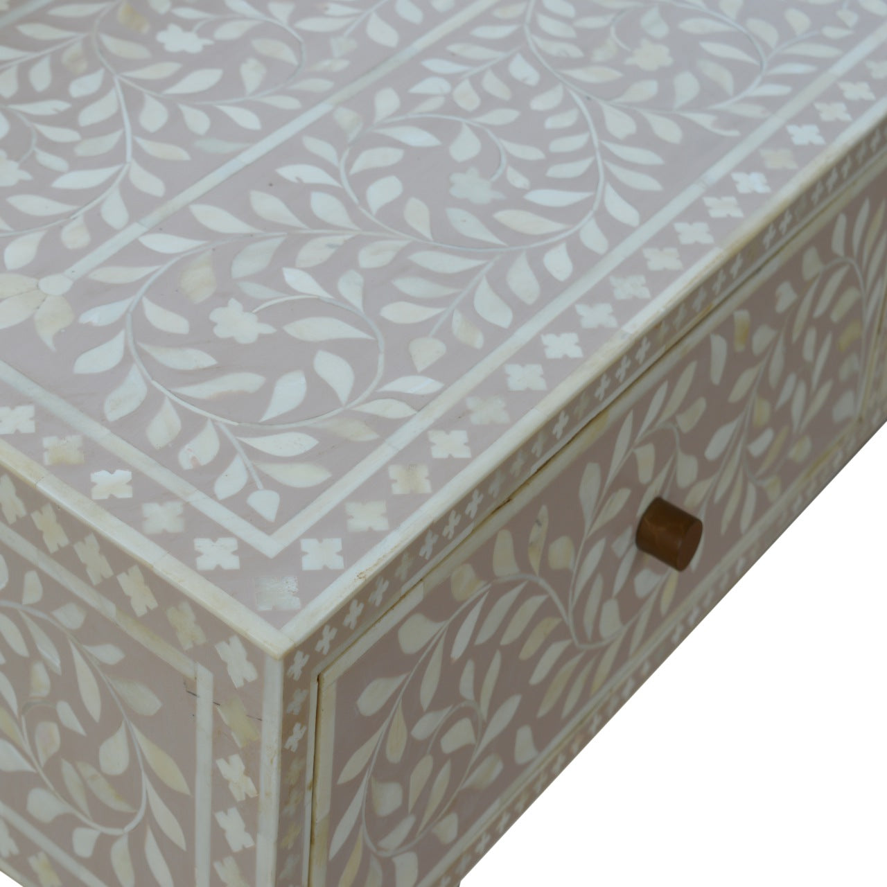 Floral Pattern Console Table