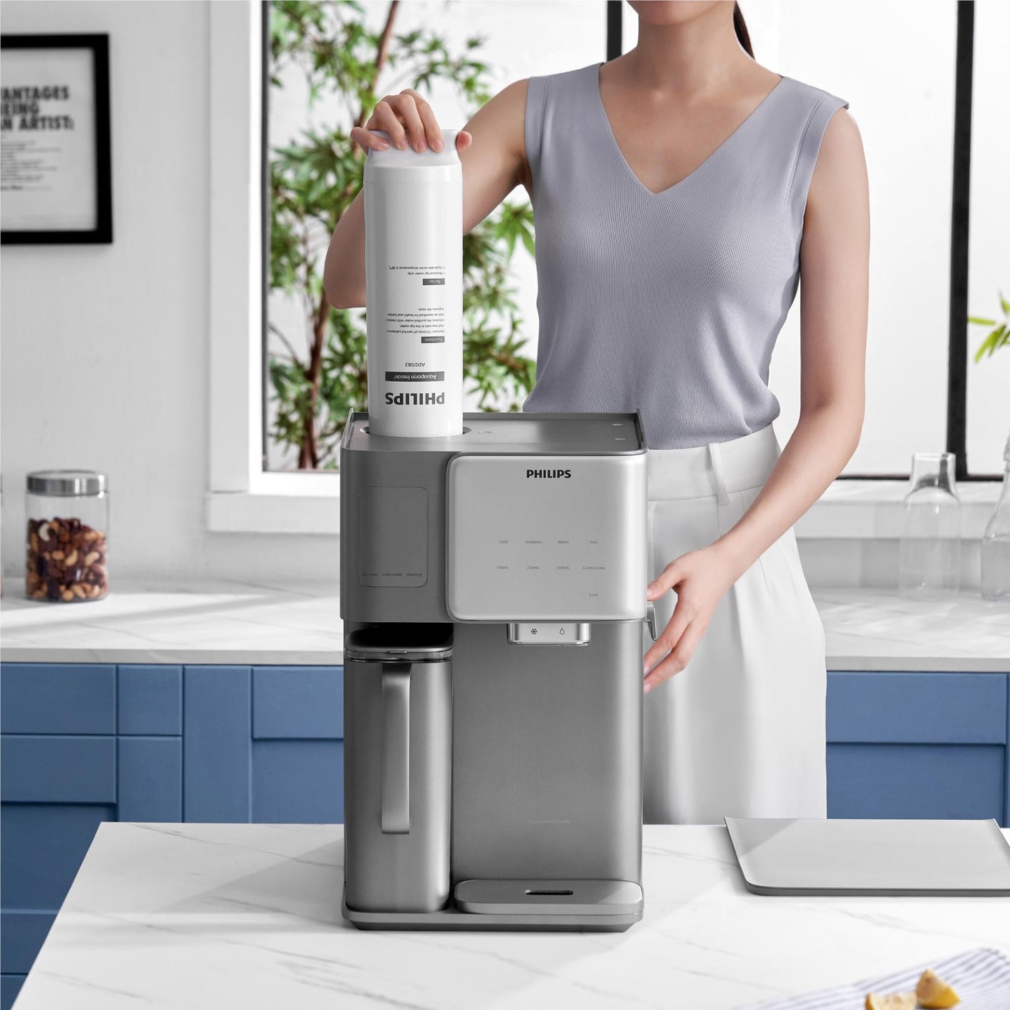 Philips Reverse Osmosis Water Station Hot & Cold & Ice Maker