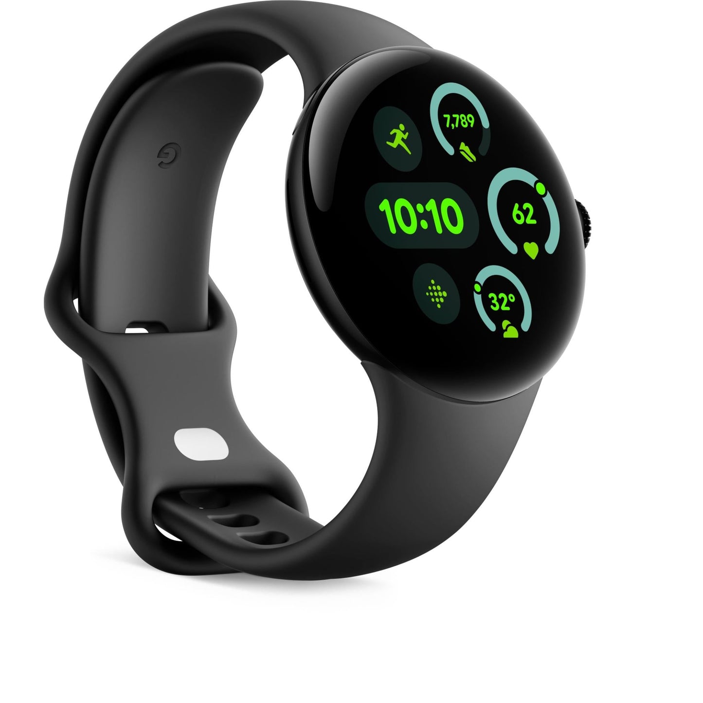 Google Pixel Watch 3 LTE 41mm (Matte Black with Obsidian Active Band)