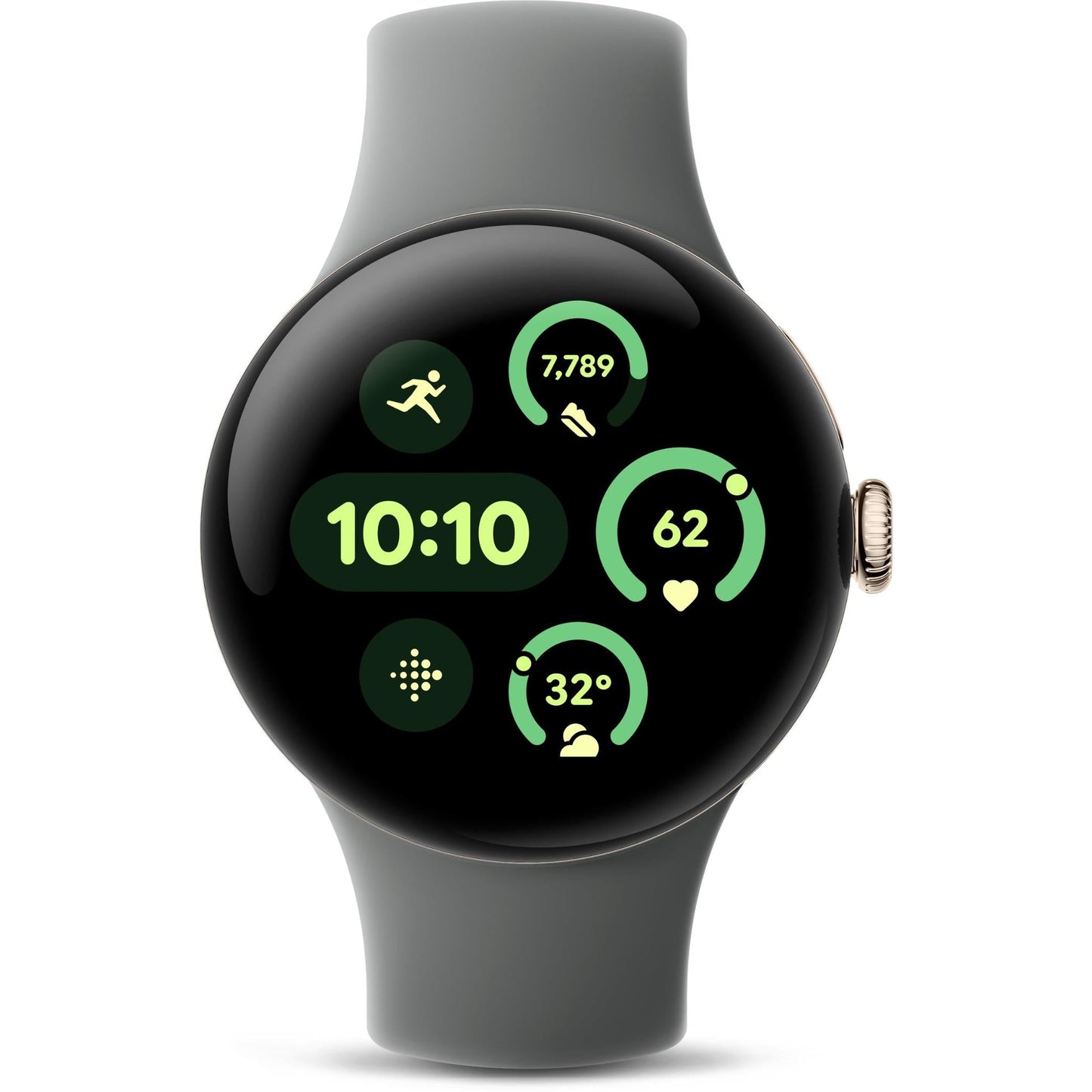 Google Pixel Watch 3 LTE 41mm (Champagne Gold with Hazel Active Band)