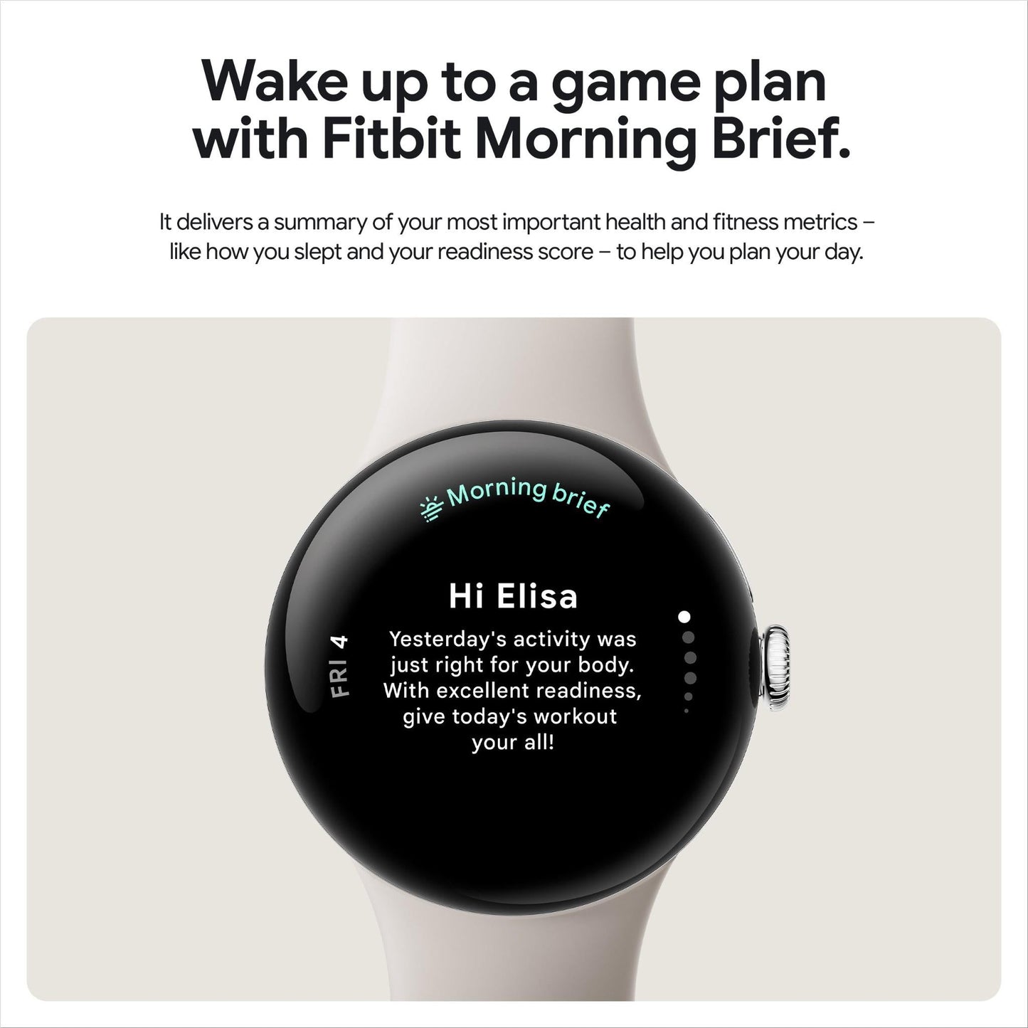 Google Pixel Watch 3 LTE 41mm (Champagne Gold with Hazel Active Band)