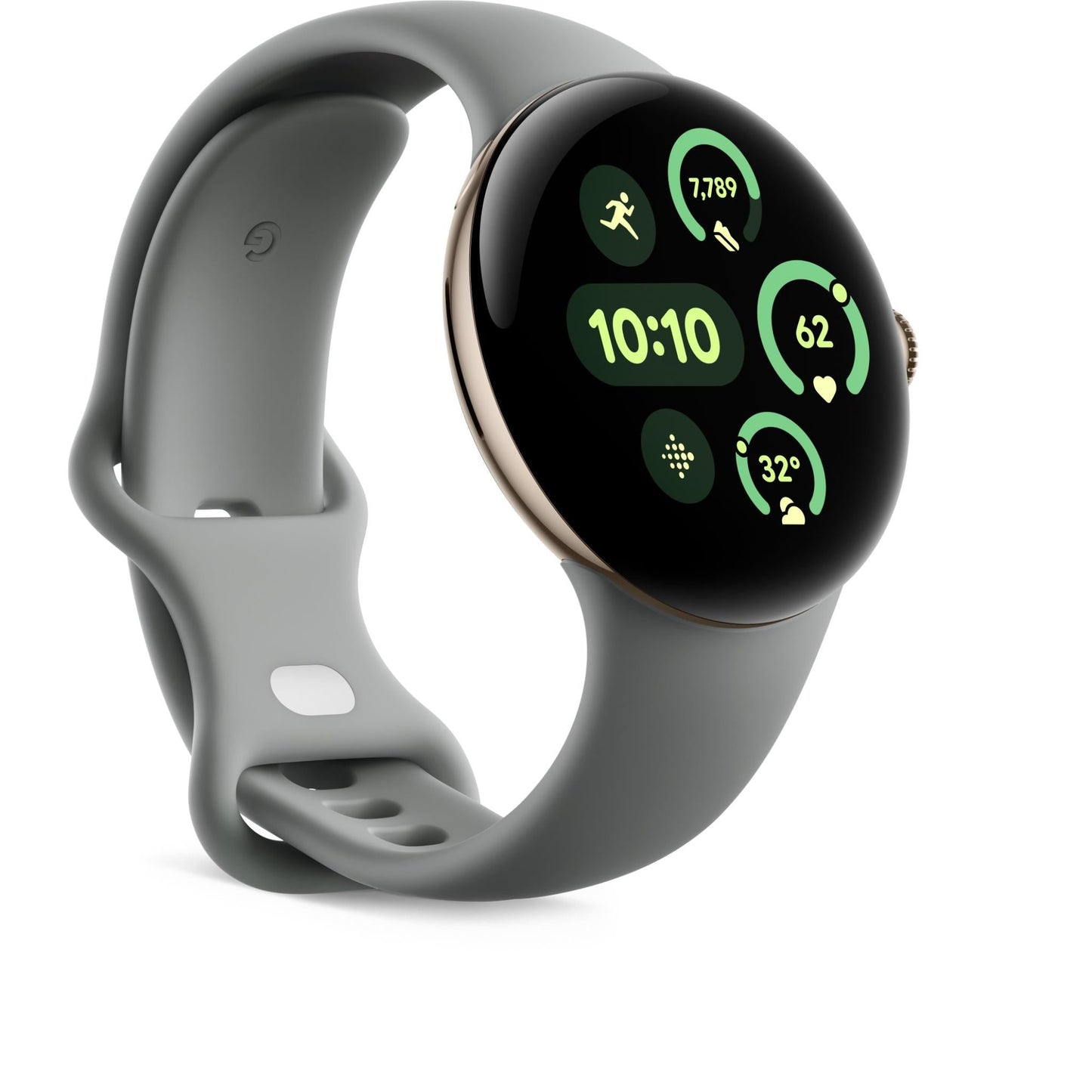 Google Pixel Watch 3 LTE 41mm (Champagne Gold with Hazel Active Band)