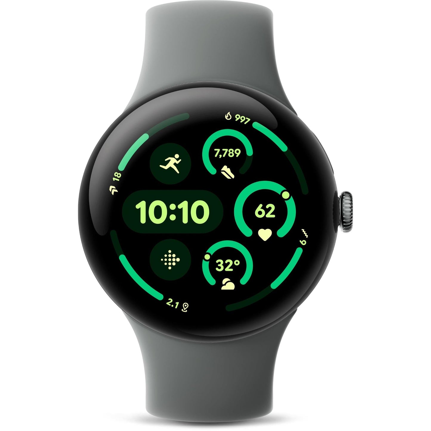 Google Pixel Watch 3 Wi-Fi 45mm (Matte Hazel with Hazel Active Band)