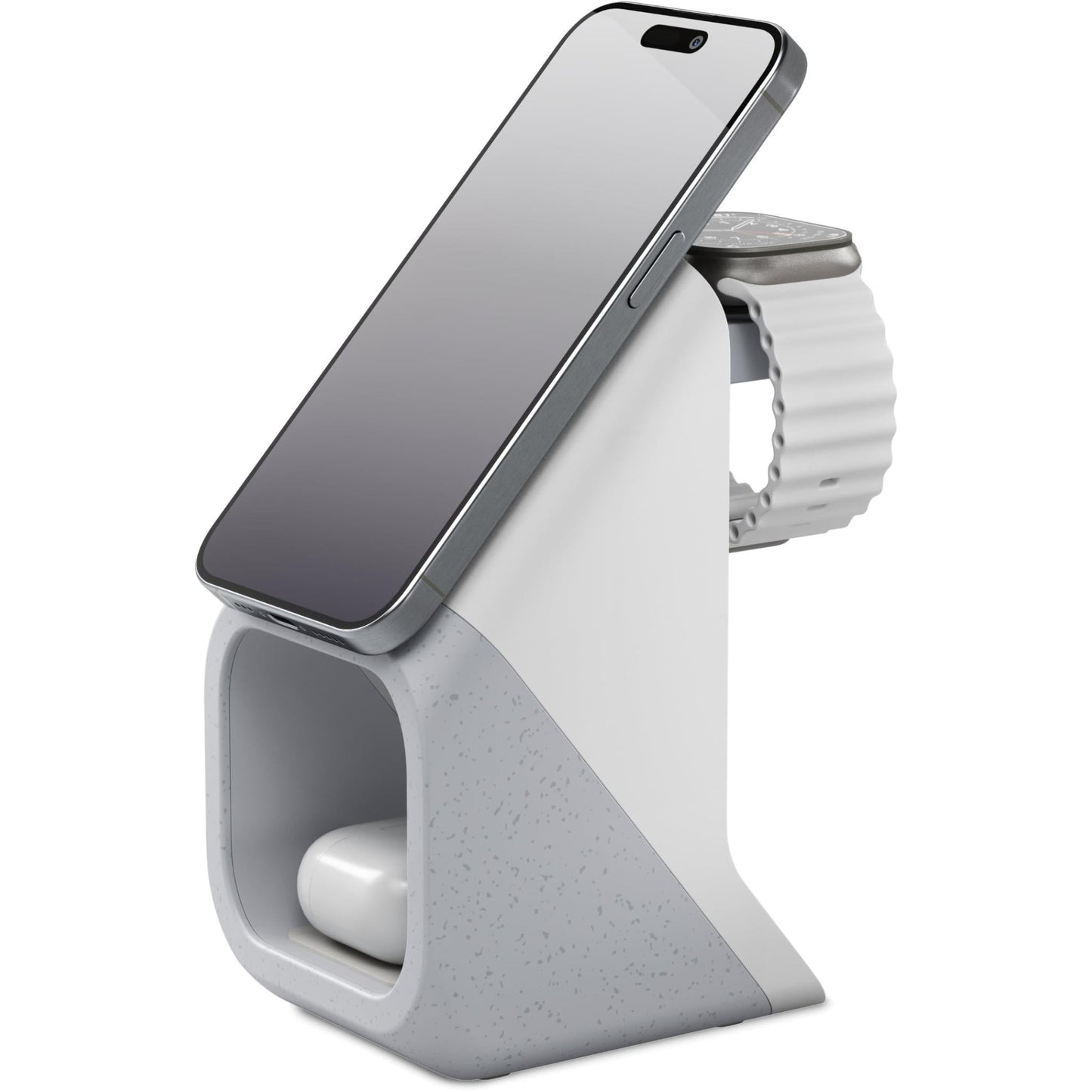 Journey Nova 3-in-1 Wireless Qi2 Charge Station (Grey)