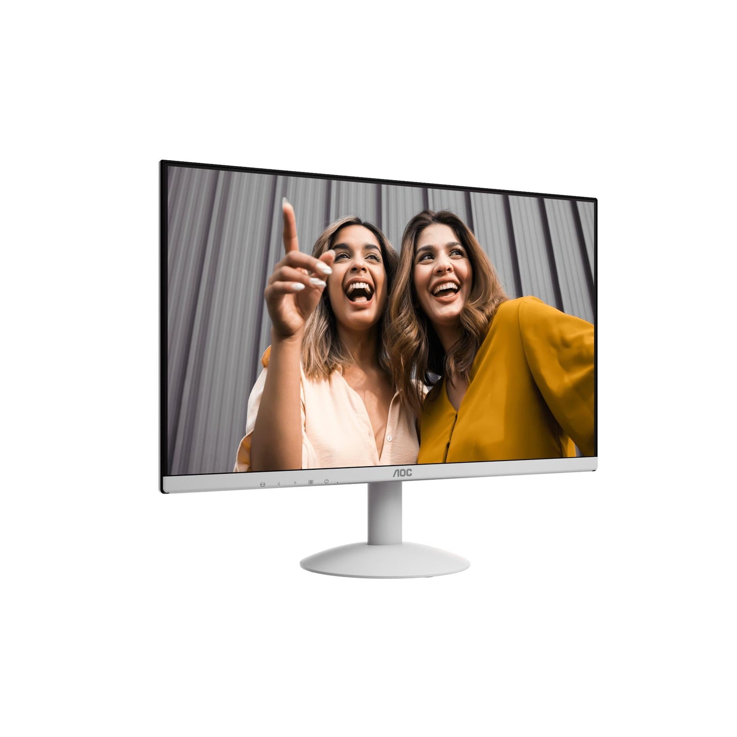 AOC 24B30H2/BW 23.8" FHD 120Hz IPS Ultra Slim Monitor (White)