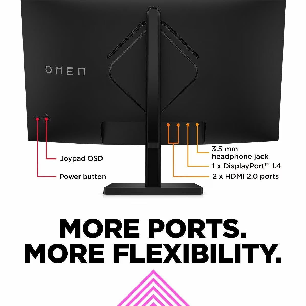 OMEN by HP 780K7AA 32c 31.5" QHD 165Hz Curved Gaming Monitor