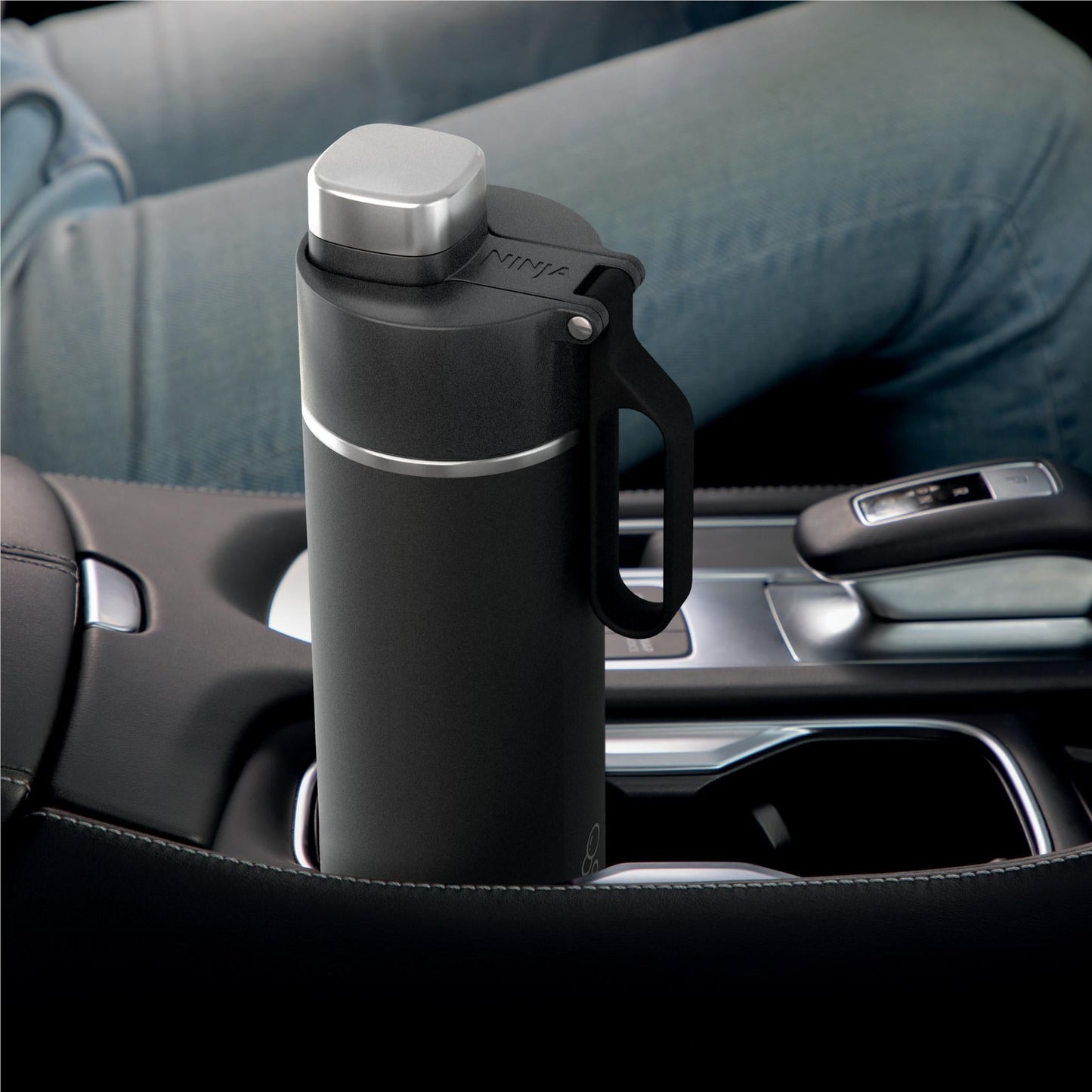 Ninja Thirsti 700ml Travel Bottle (Onyx Black)