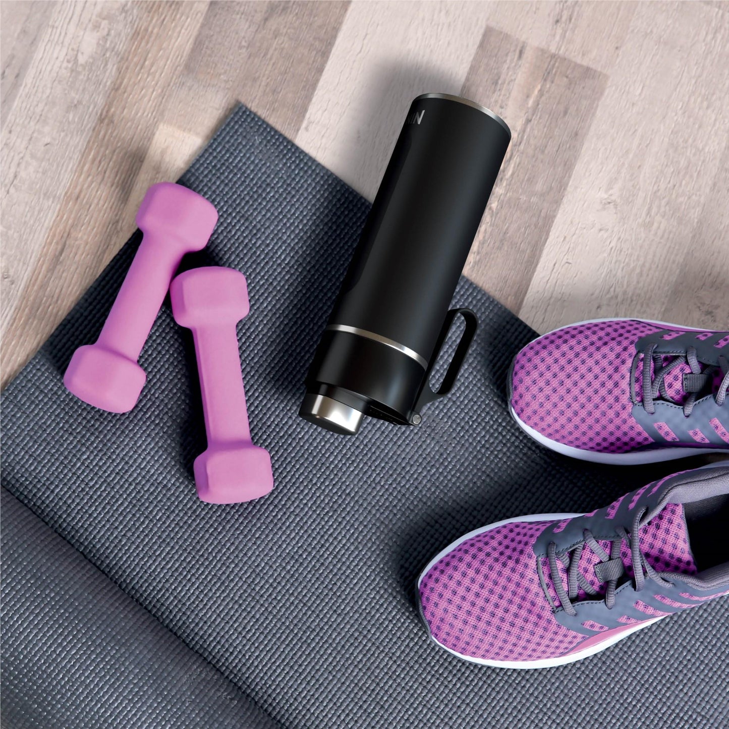 Ninja Thirsti 700ml Travel Bottle (Onyx Black)