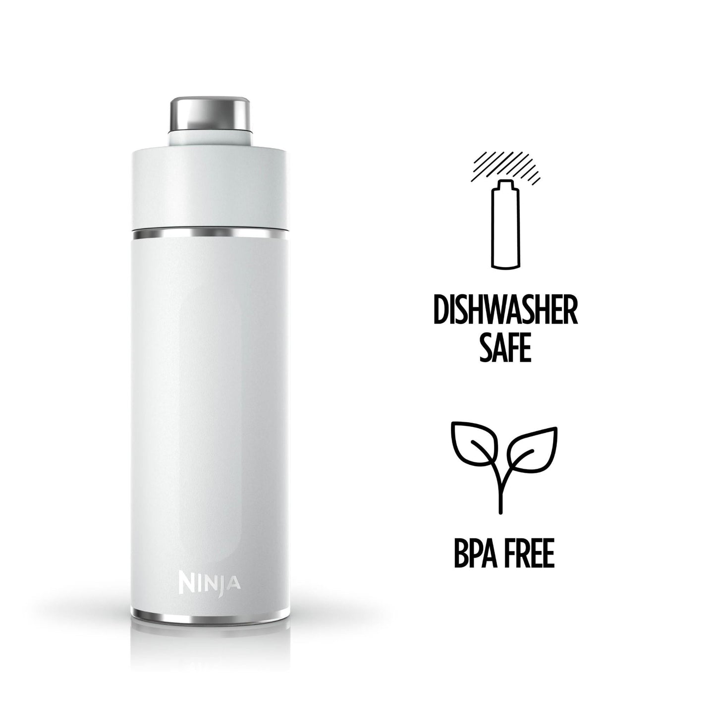 Ninja Thirsti 700ml Travel Bottle (Cloud White)