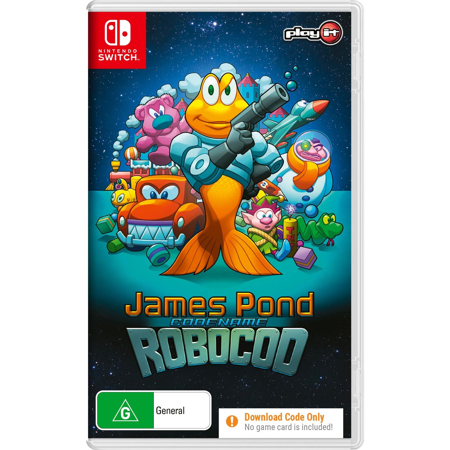 James Pond: Codename Robocod (Code in Box)