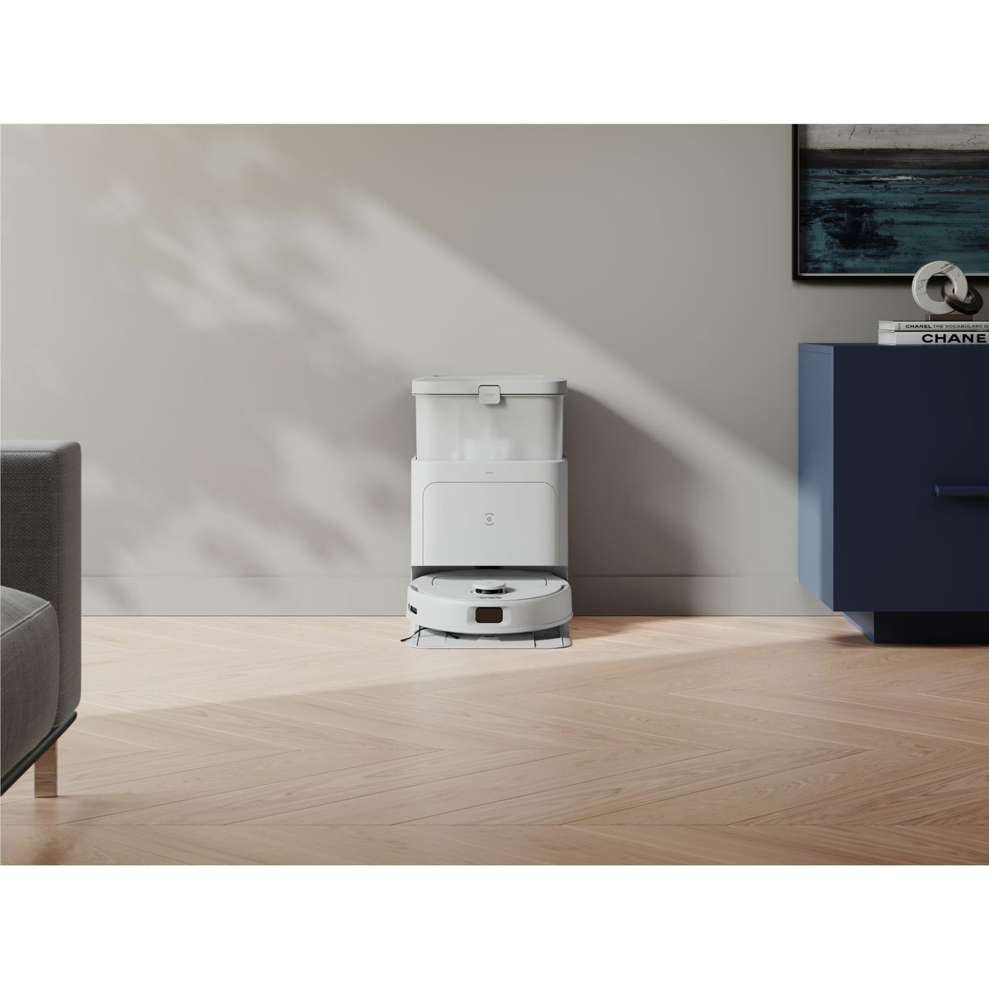 Ecovacs DEEBOT N30 Pro Omni Robotic Vac (White)