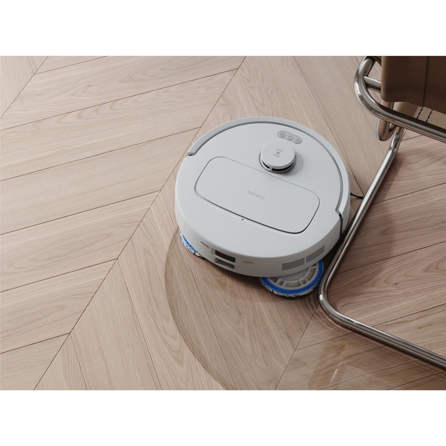 Ecovacs DEEBOT N30 Pro Omni Robotic Vac (White)