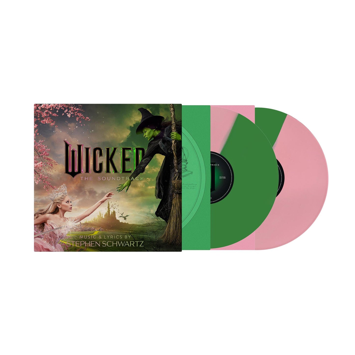 Wicked: The Soundtrack (Universal Pictures Movie Soundtrack)(JB Hi-Fi AU Exclusive Pink/Green Vinyl)