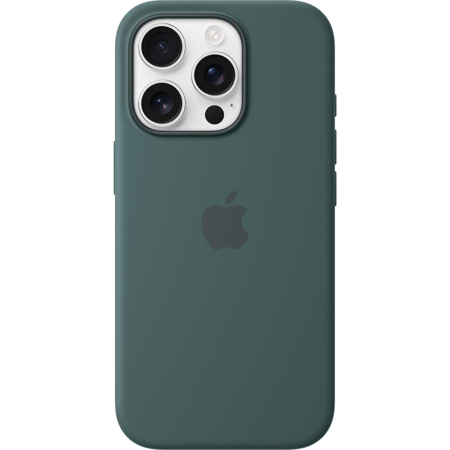 Apple iPhone 16 Pro Silicone Case with MagSafe (Lake Green)