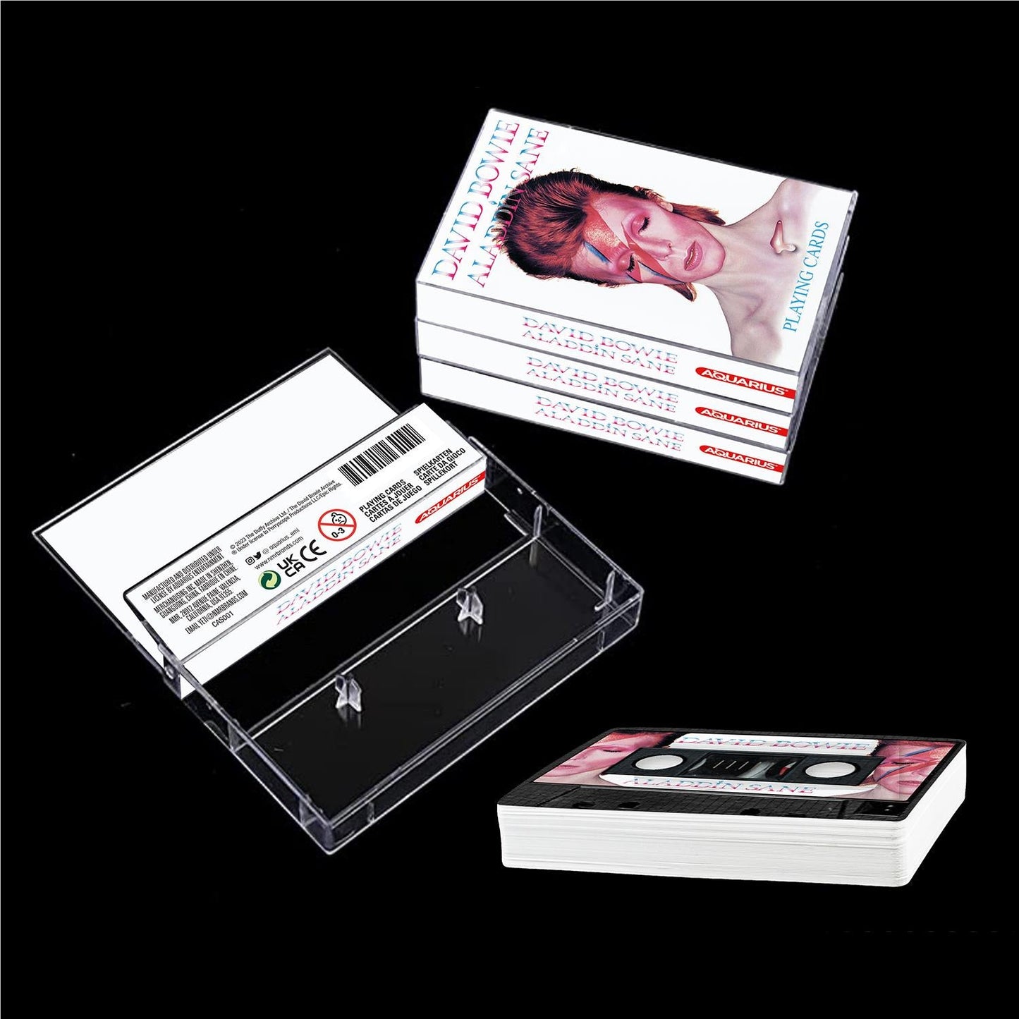 David Bowie: Aladdin Sane - Casette Playing Cards