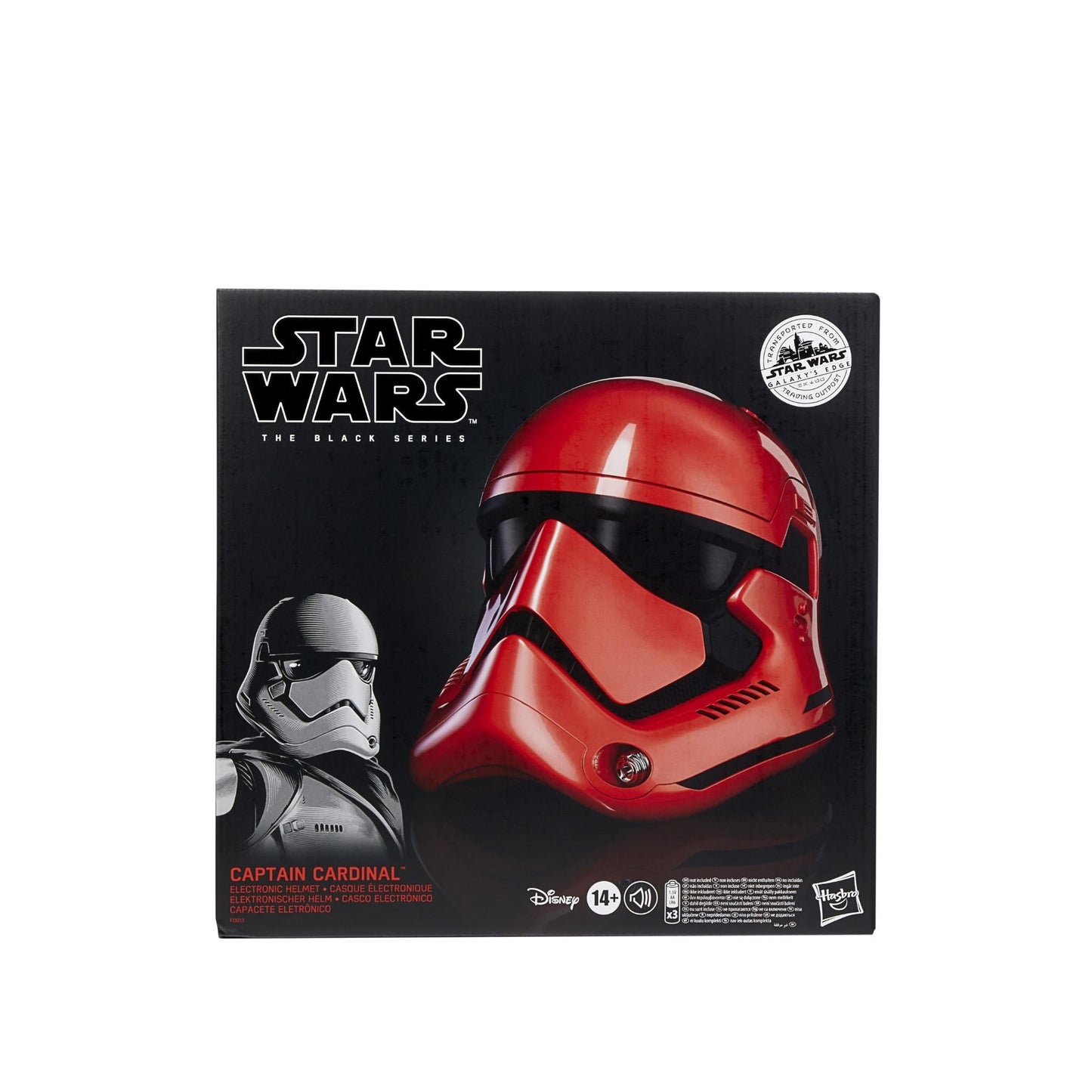Star Wars - The Black Series: Galaxy’s Edge Captain Cardinal Electronic Helmet