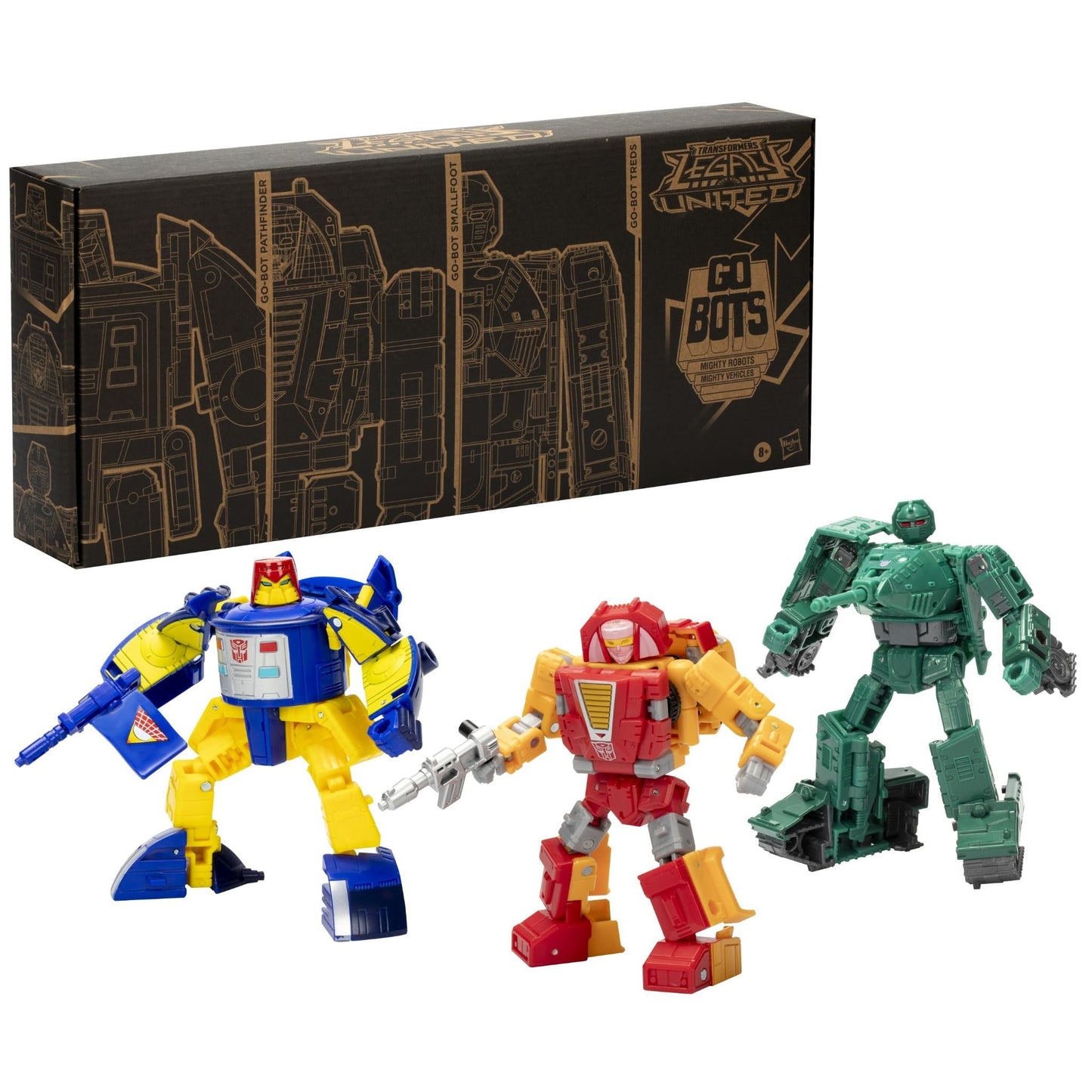Transformers - Generations Selects: Legacy United Go-Bot Guardians 3 Pack Figure