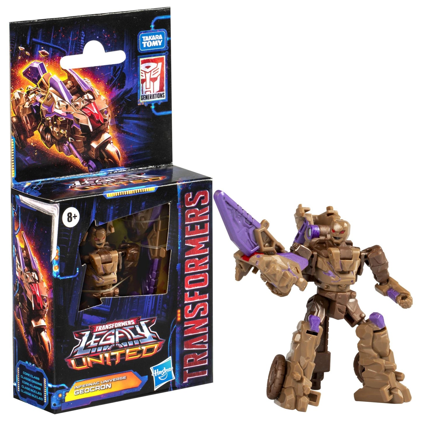 Transformers - Legacy United: Core Class Infernac Universe Geocron Figure