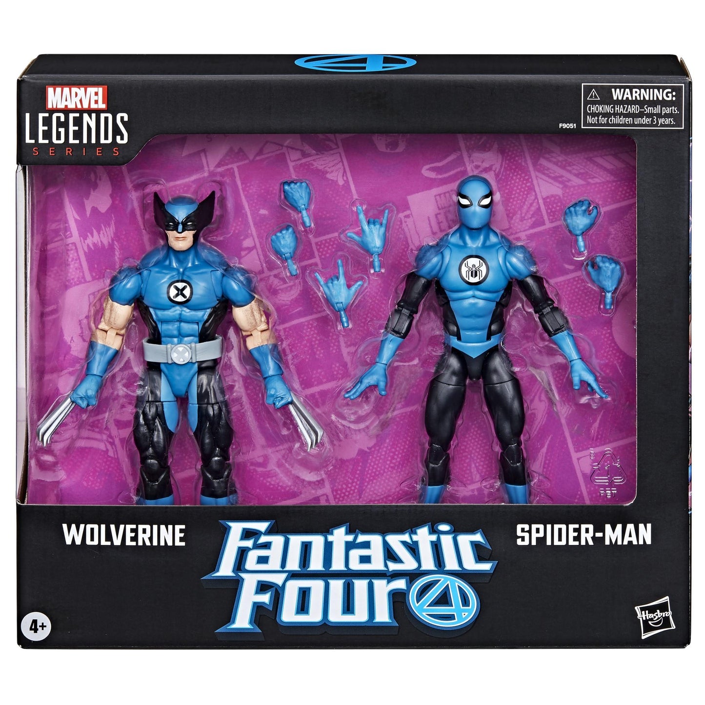 Marvel - Legends Series: Wolverine And Spider-Man Figures