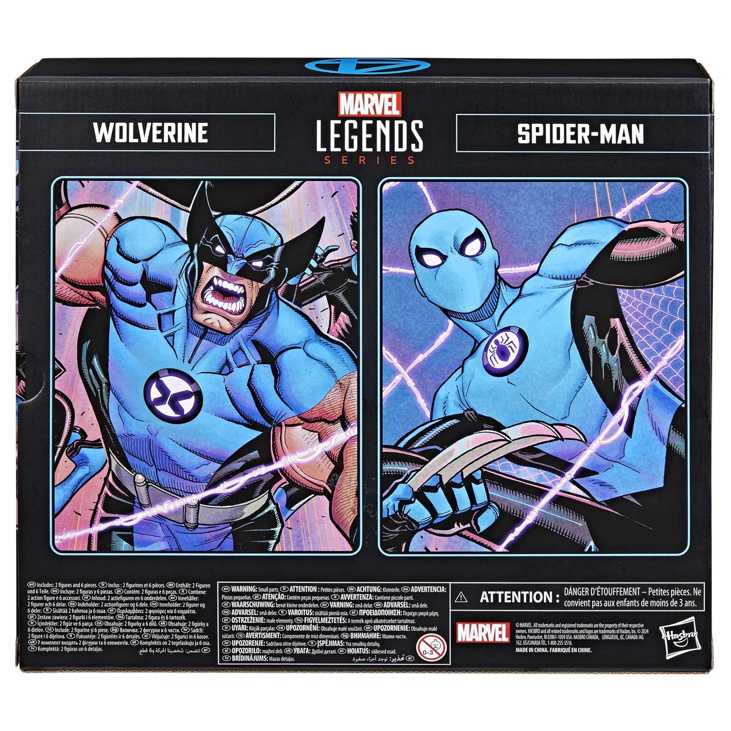 Marvel - Legends Series: Wolverine And Spider-Man Figures