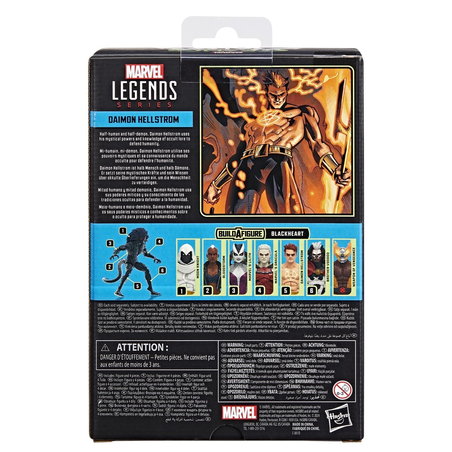 Marvel - Legends Series: Strange Tales Daimon Hellstrom Figure