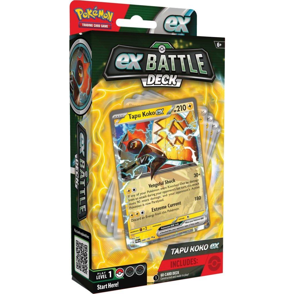 Pokemon Trading Card Game - Tapu Koko ex/Iron Leaves ex Battle Deck