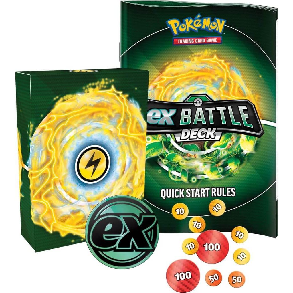 Pokemon Trading Card Game - Tapu Koko ex/Iron Leaves ex Battle Deck