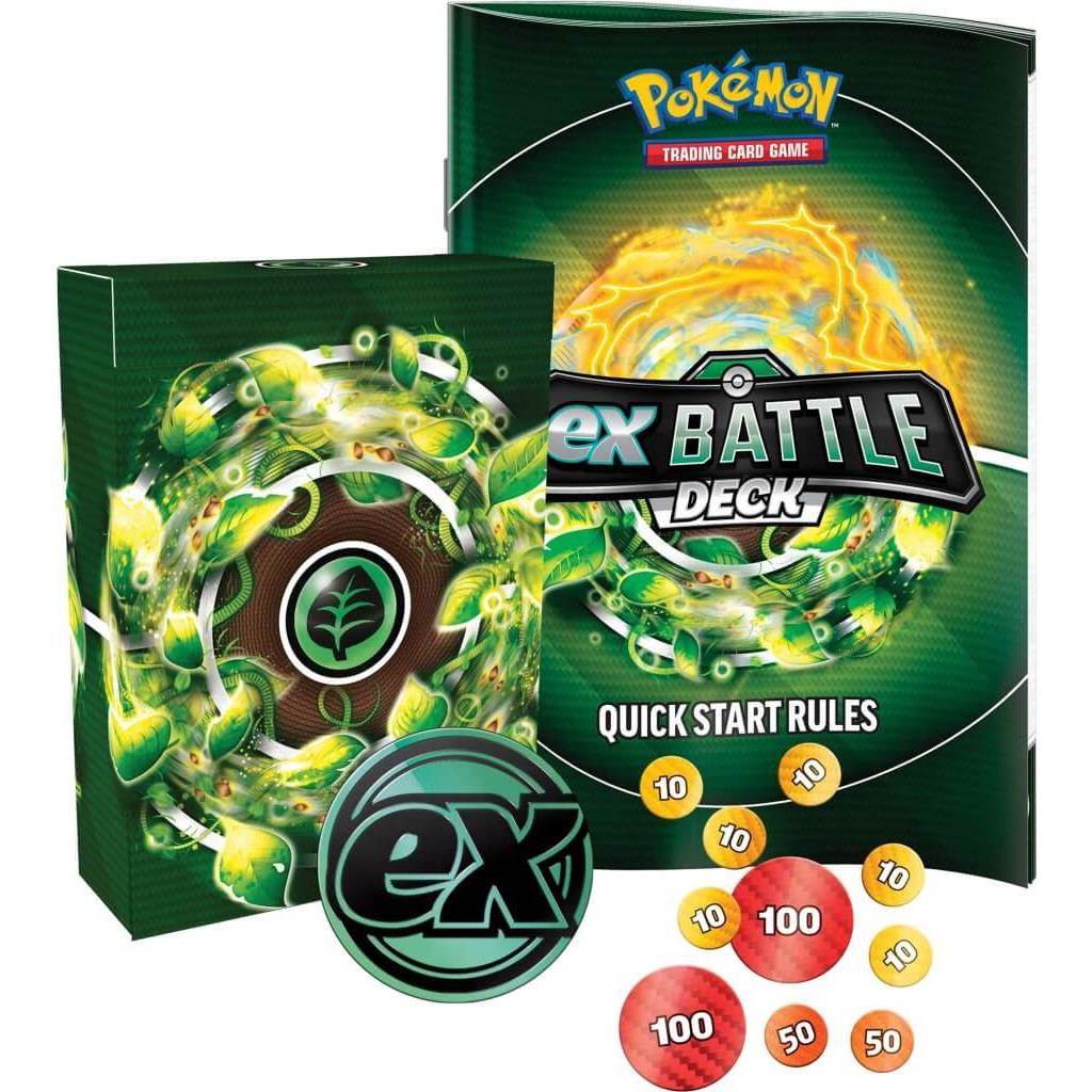 Pokemon Trading Card Game - Tapu Koko ex/Iron Leaves ex Battle Deck