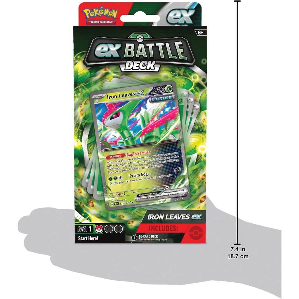 Pokemon Trading Card Game - Tapu Koko ex/Iron Leaves ex Battle Deck