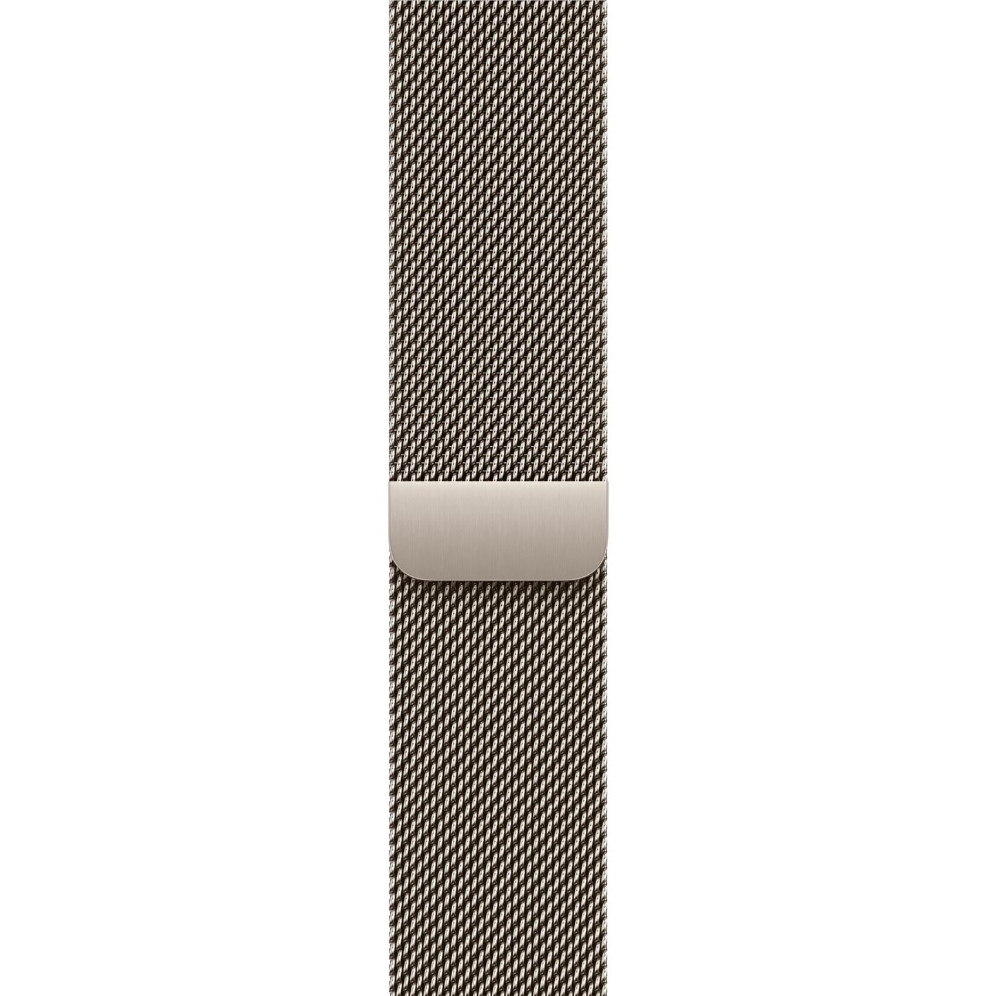 Apple Watch 49mm Natural Titanium Milanese Loop [Large]