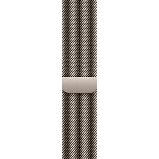 Apple Watch 49mm Natural Titanium Milanese Loop [Large]