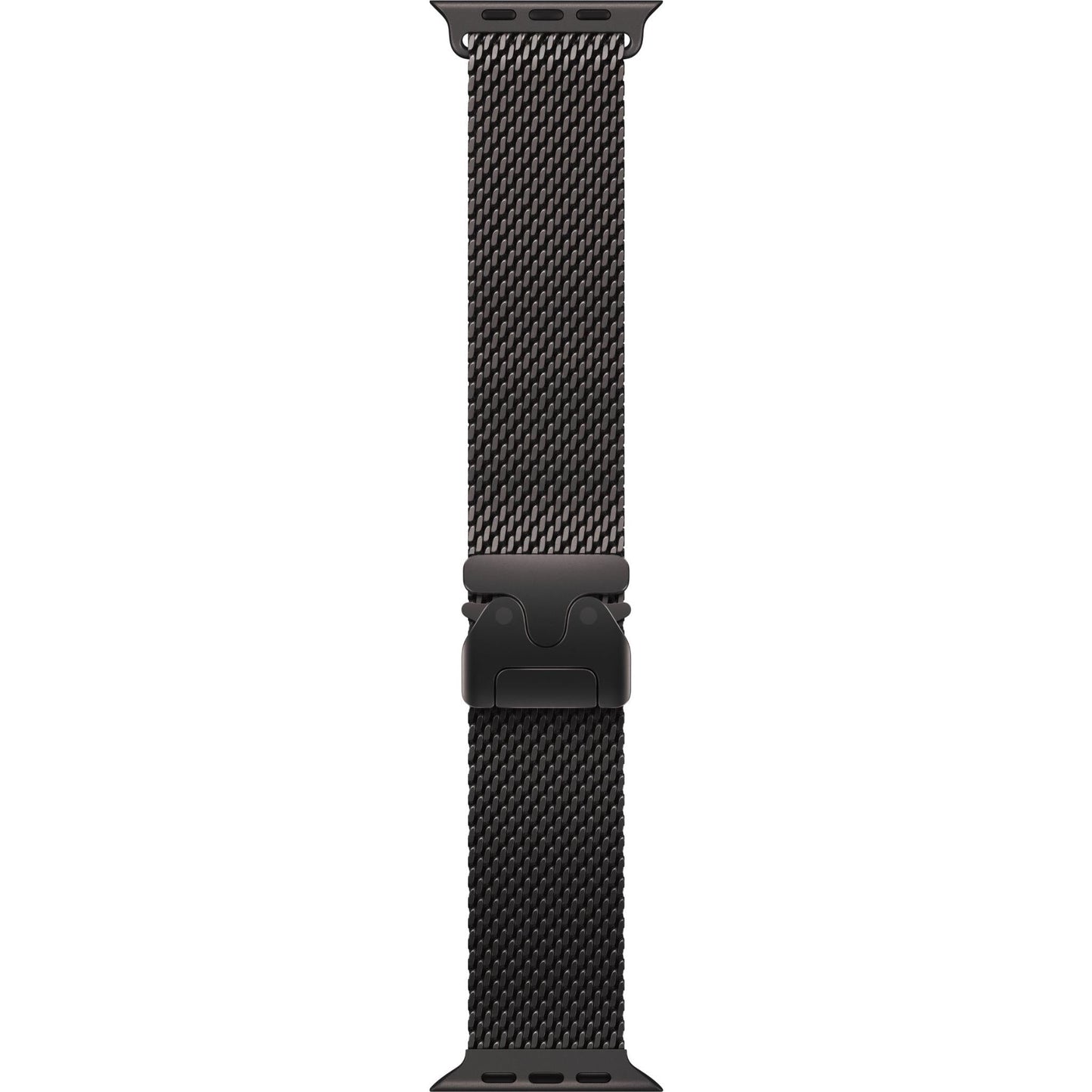 Apple Watch 49mm Black Titanium Milanese Loop [Medium]