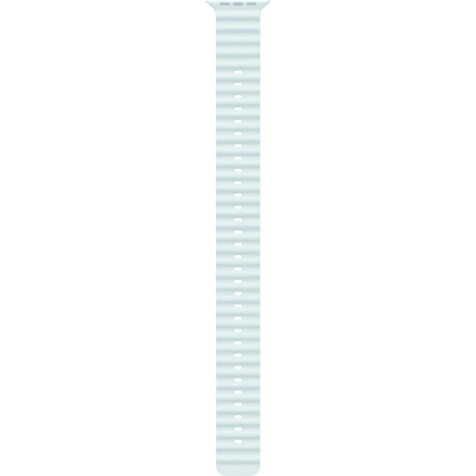 Apple Watch 49mm[Ice Blue] Ocean Band Extension [Natural Titanium Finish]