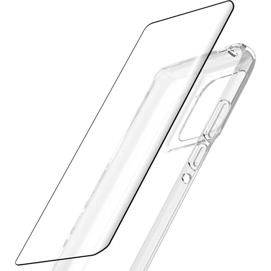 ITSKINS Case with Screen Protector for Motorola Edge 50 (Clear)