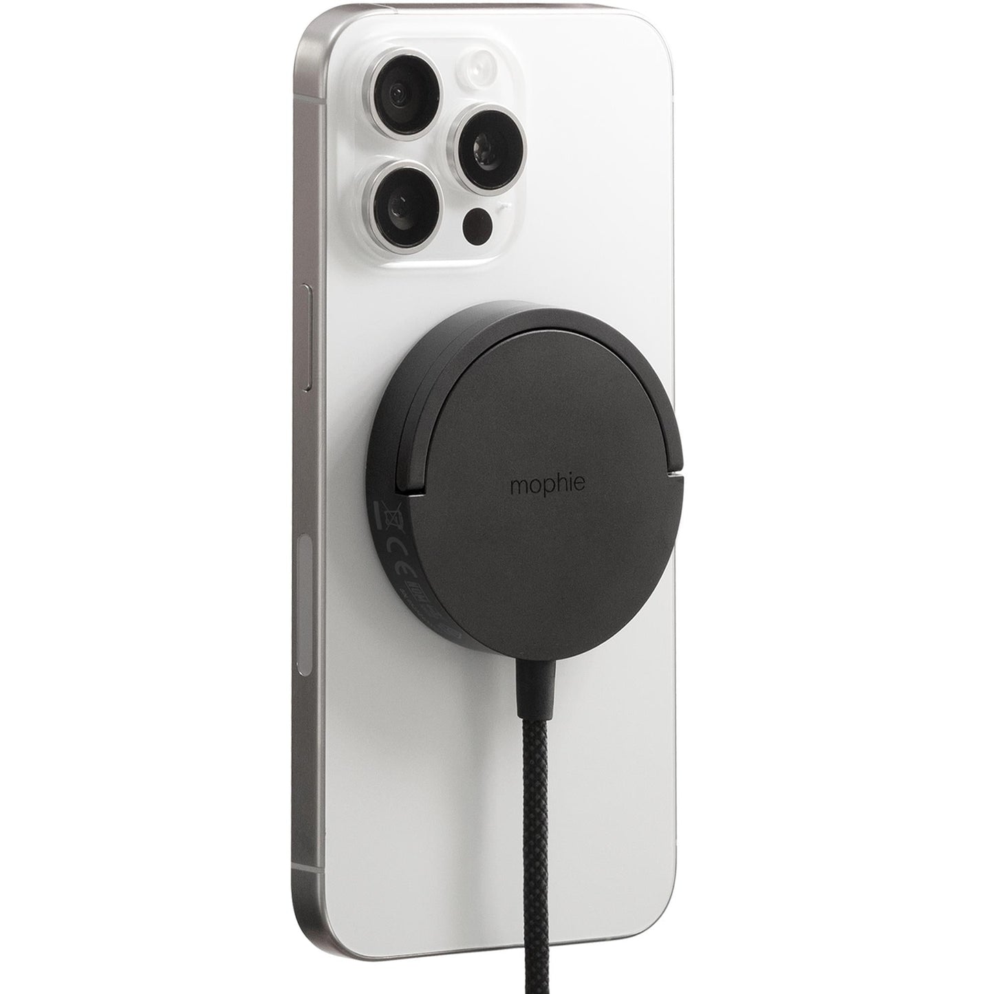 Mophie 15W Qi2 Wireless Charging Pad with Kickstand