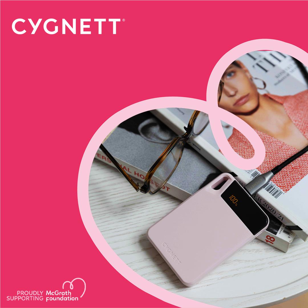 Cygnett 5k Boost Power Bank McGrath (Pink)
