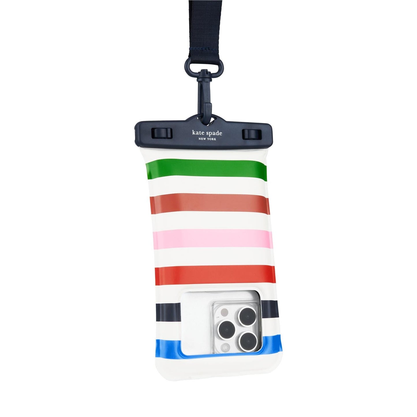 Kate Spade Waterproof Floating Pouch (Adventurer Stripe)