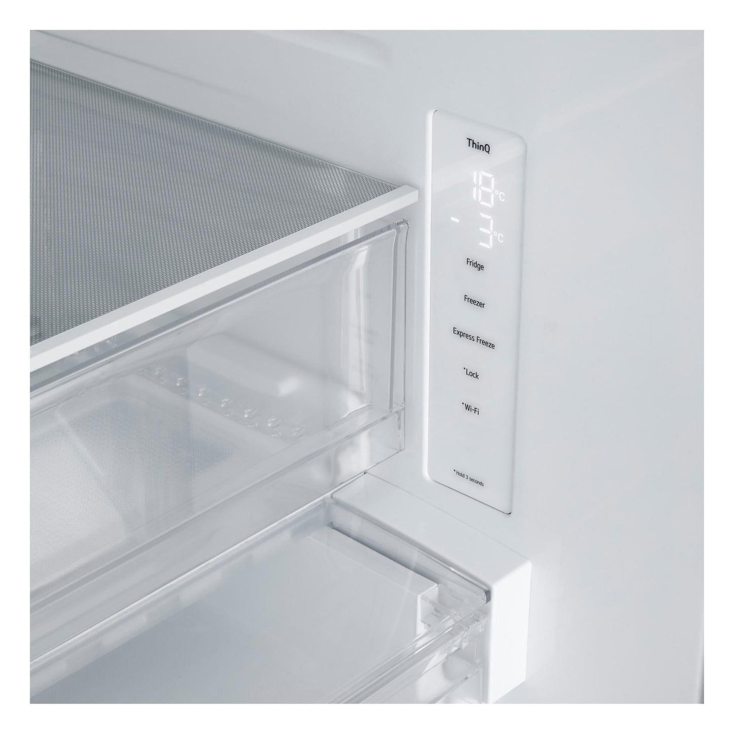 LG GF-B589PLE 589L Slim French Door Fridge (Stainless Steel)