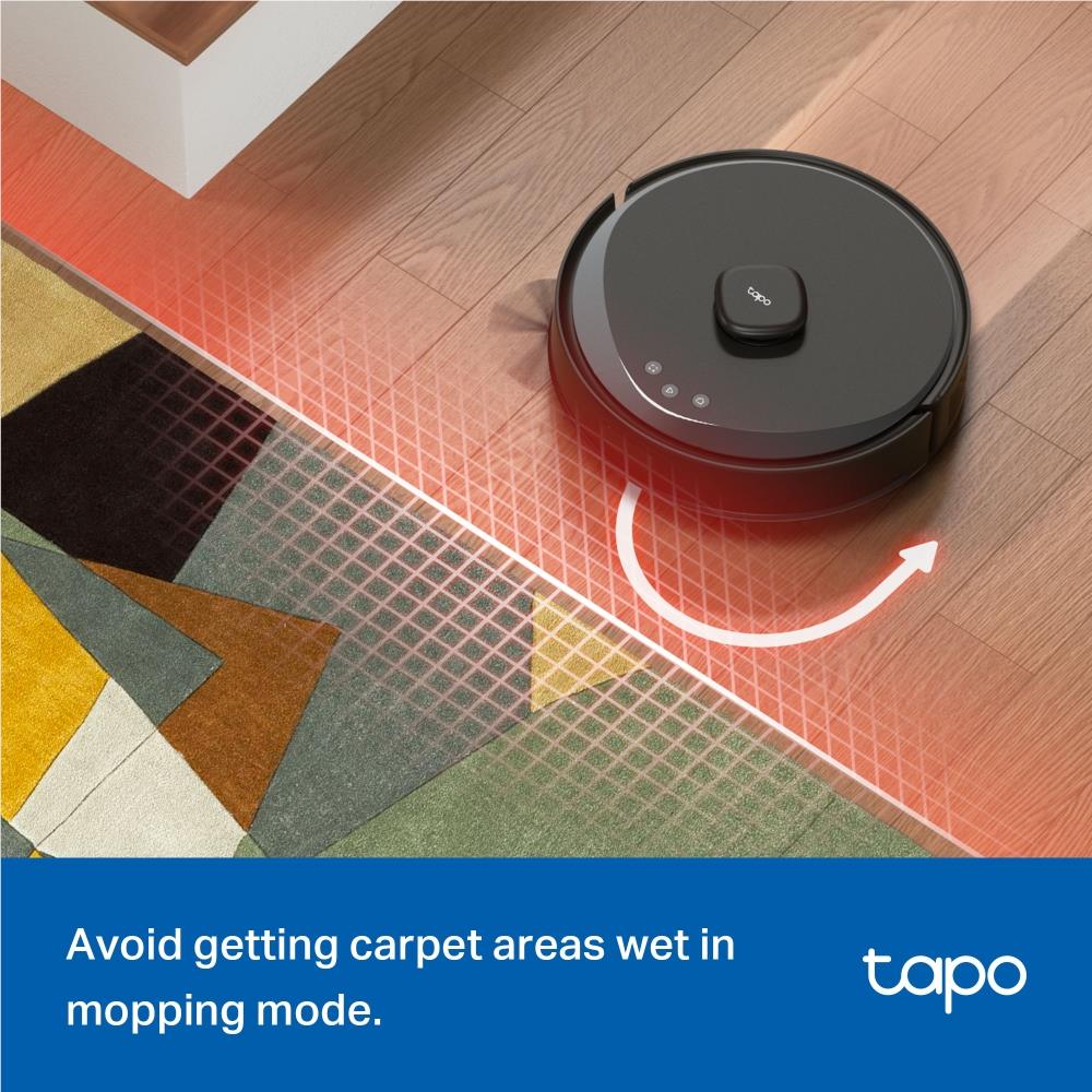 TP-Link Tapo RV30 Max Hyper Suction Robot Vacuum & Mop + Smart Auto-Empty Dock