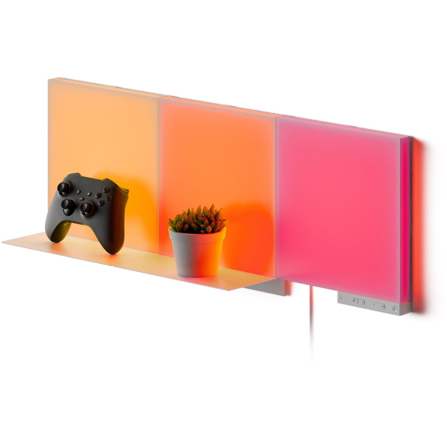 Nanoleaf Blocks Squares + Shelves Starter Kit