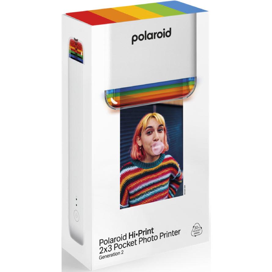 Polaroid HiPrint Gen 2 2x3 Pocket Photo Printer (White)