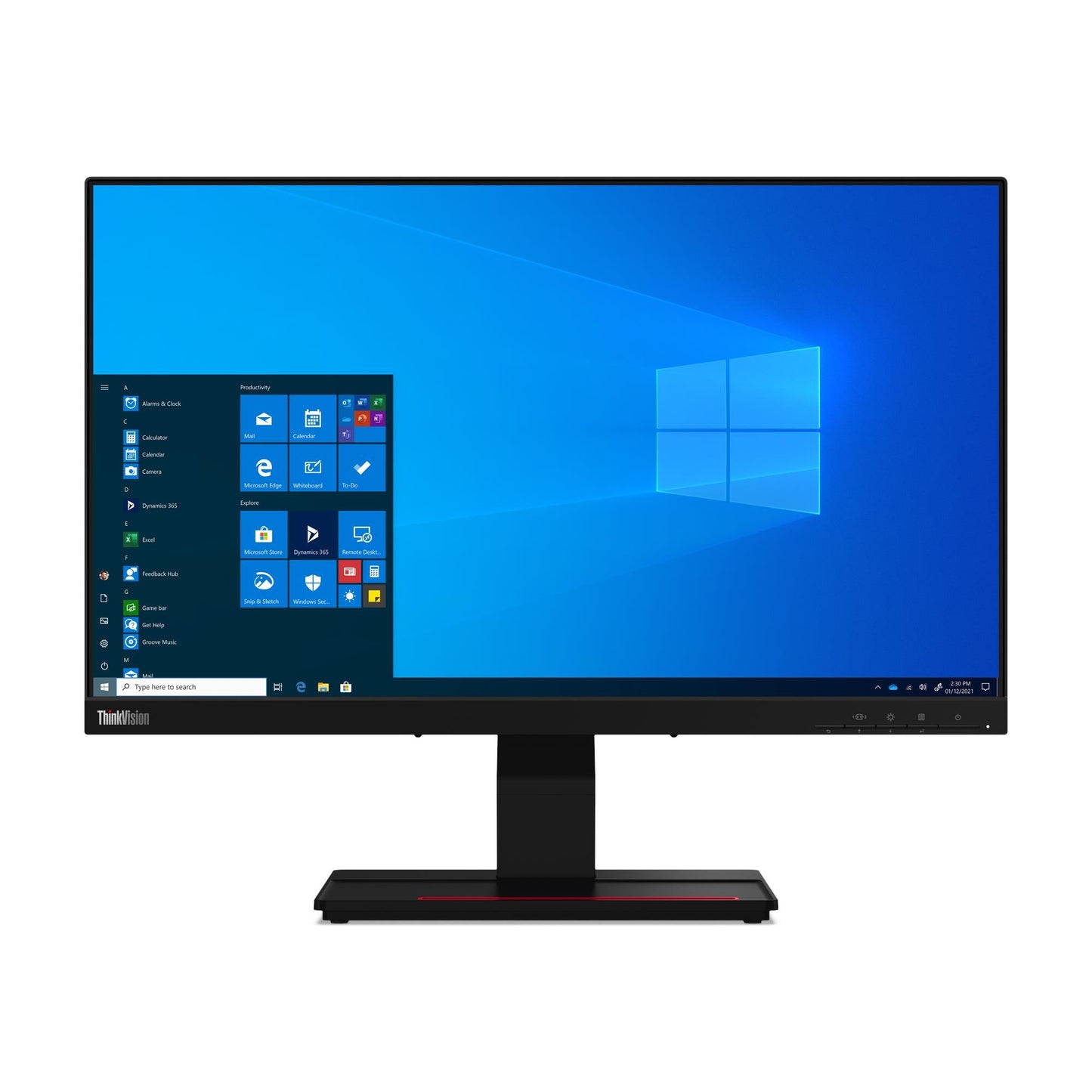 Lenovo ThinkVision T24t-20 23.8" Full HD Touch IPS Monitor