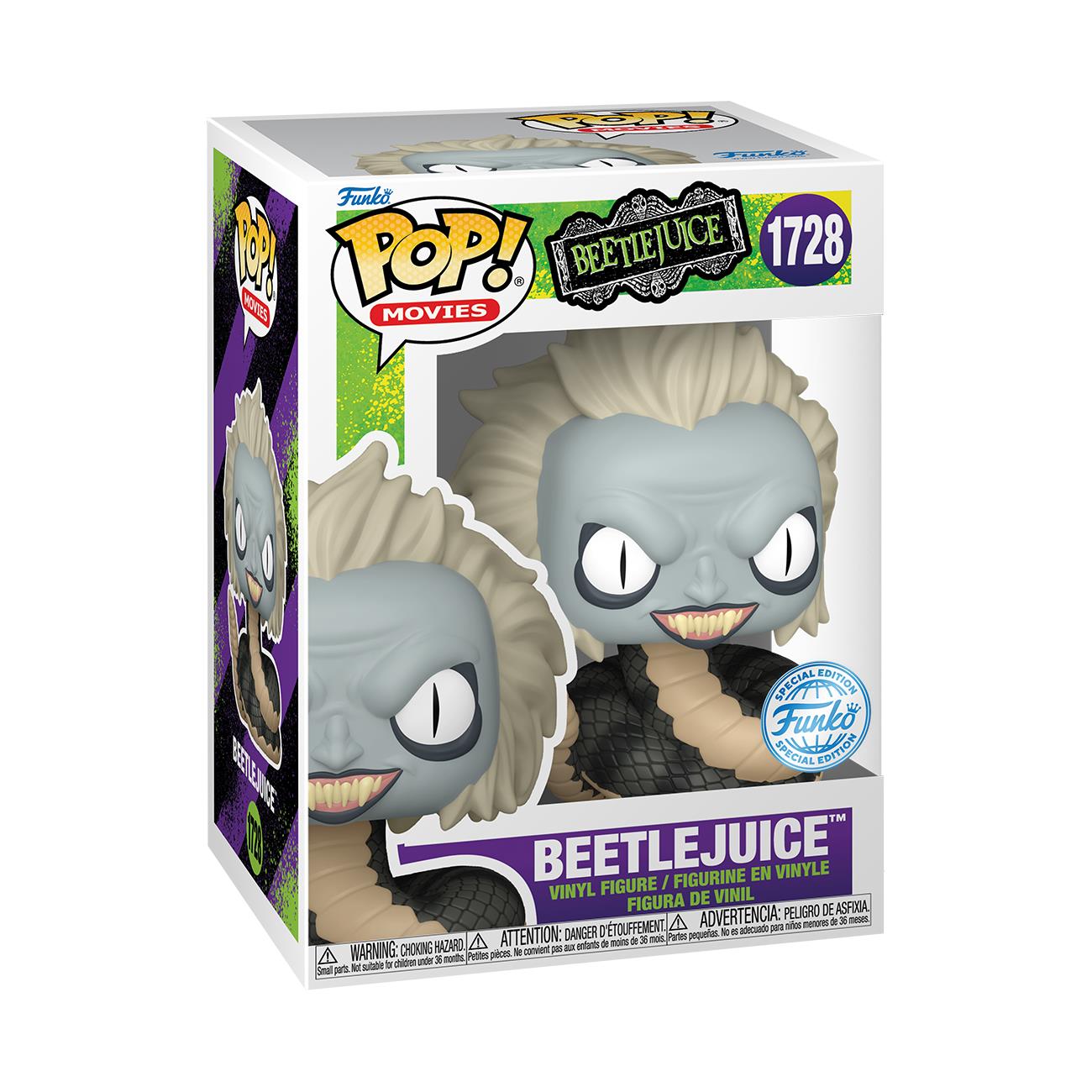 Beetlejuice - Beetlejuice (Snake) Pop! Vinyl