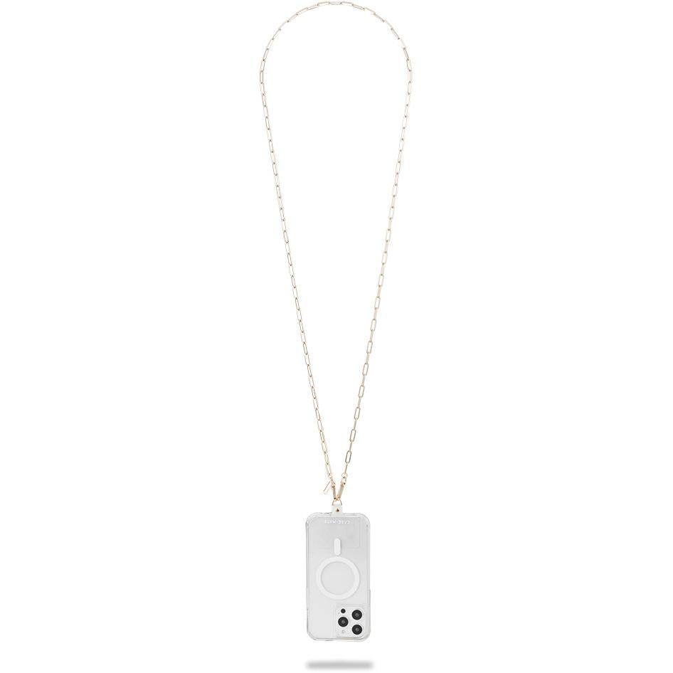 Case-Mate Phone Crossbody (Gold Chain)