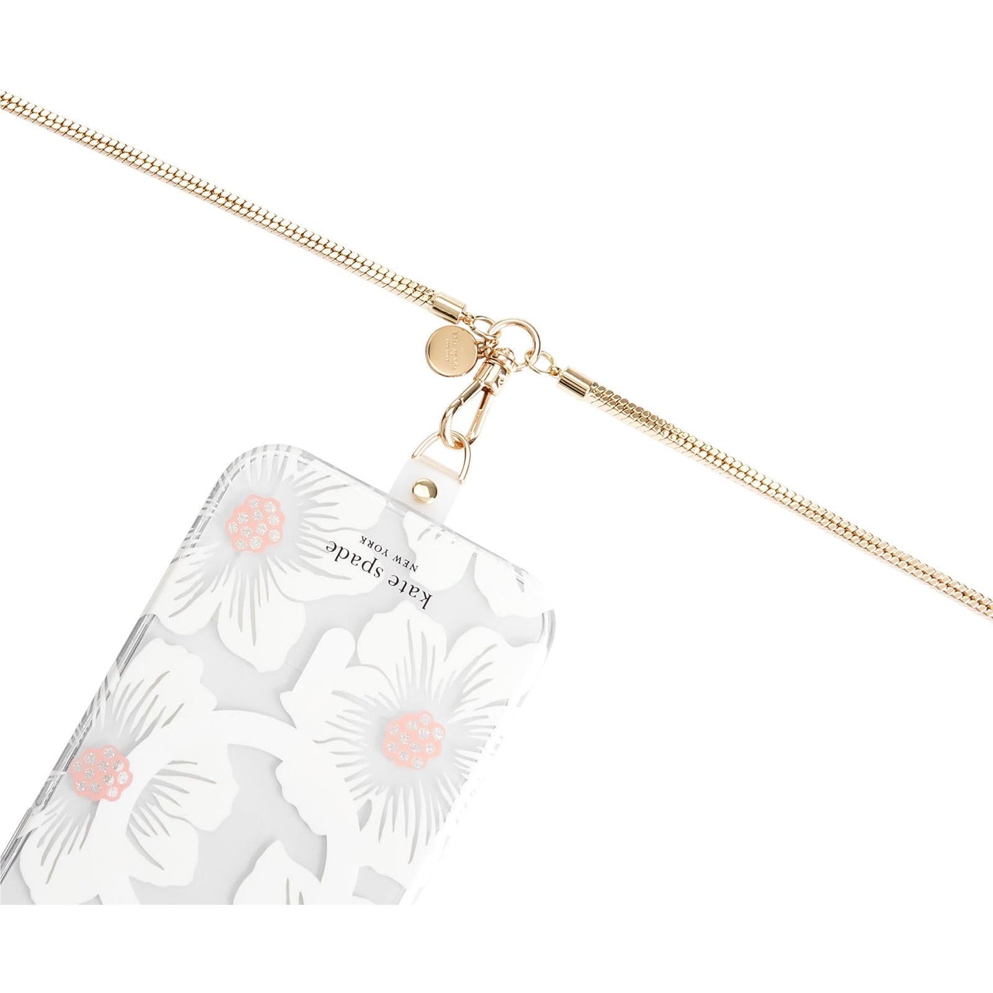 Kate Spade Crossbody Phone Strap (Heart of Gold)
